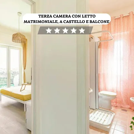 Apartmán Panoramico E A 90 Metri Dal Mare Castel Volturno