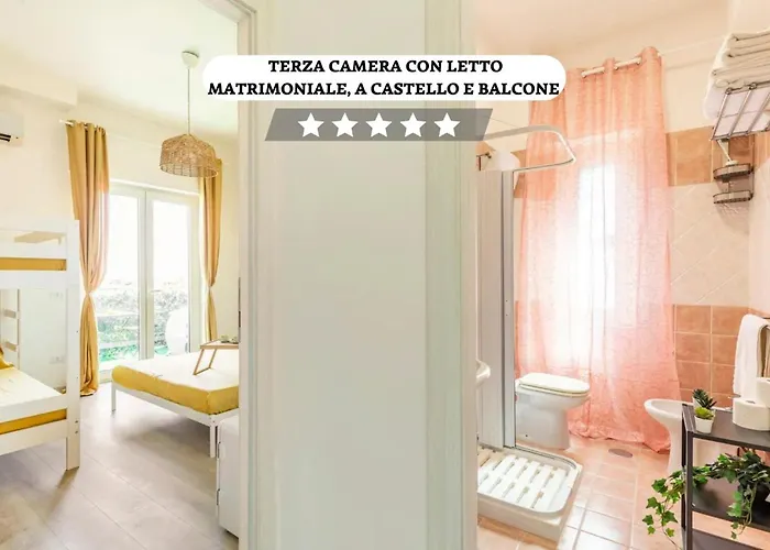 Apartman Panoramico E A 90 Metri Dal Mare Castel Volturno