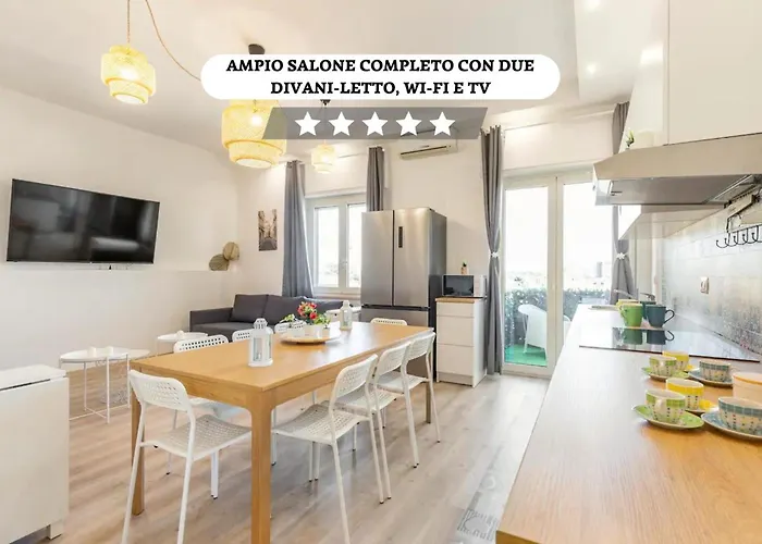 Panoramico E A 90 Metri Dal Mare Apartman